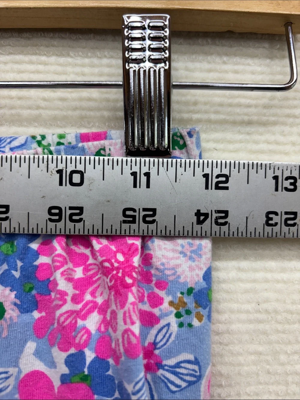 Lilly Pulitzer | 14 Girls Floral Print Leggings - Pink & Blue